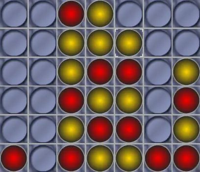 Connect Four middlegame